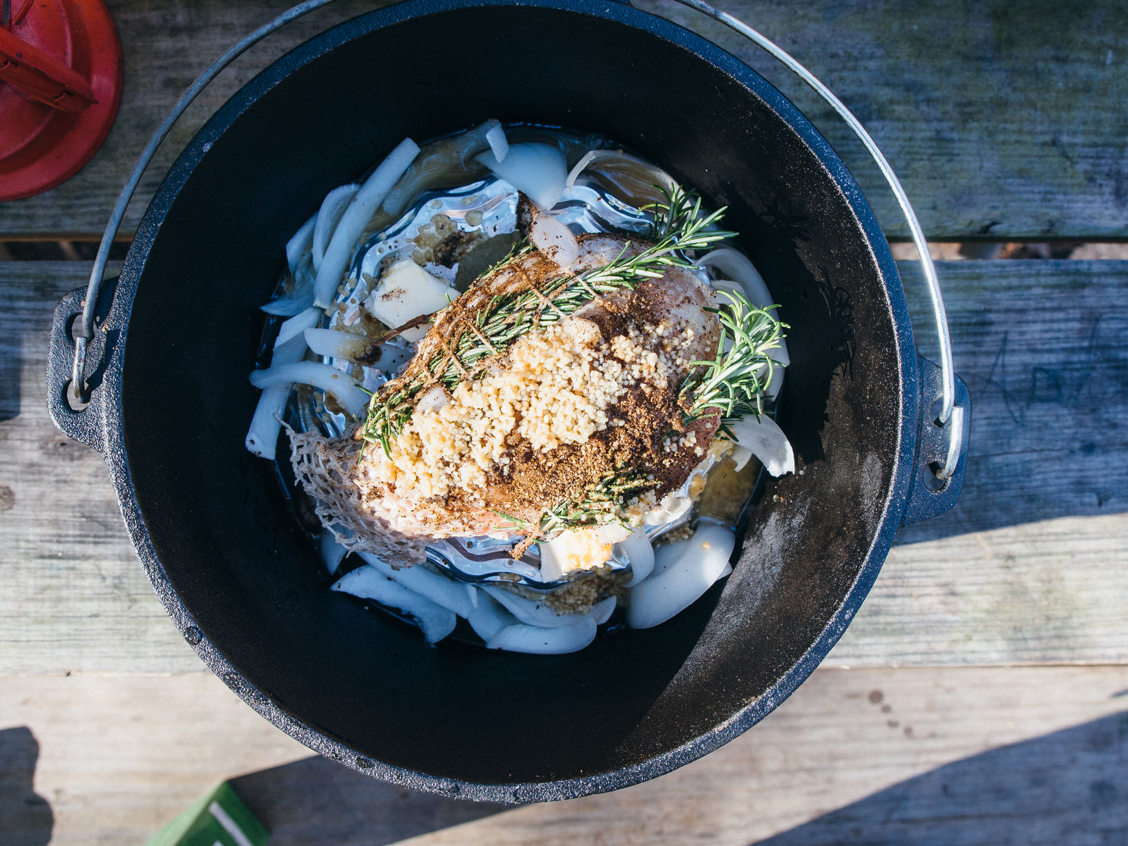 A campground meal in a single pot