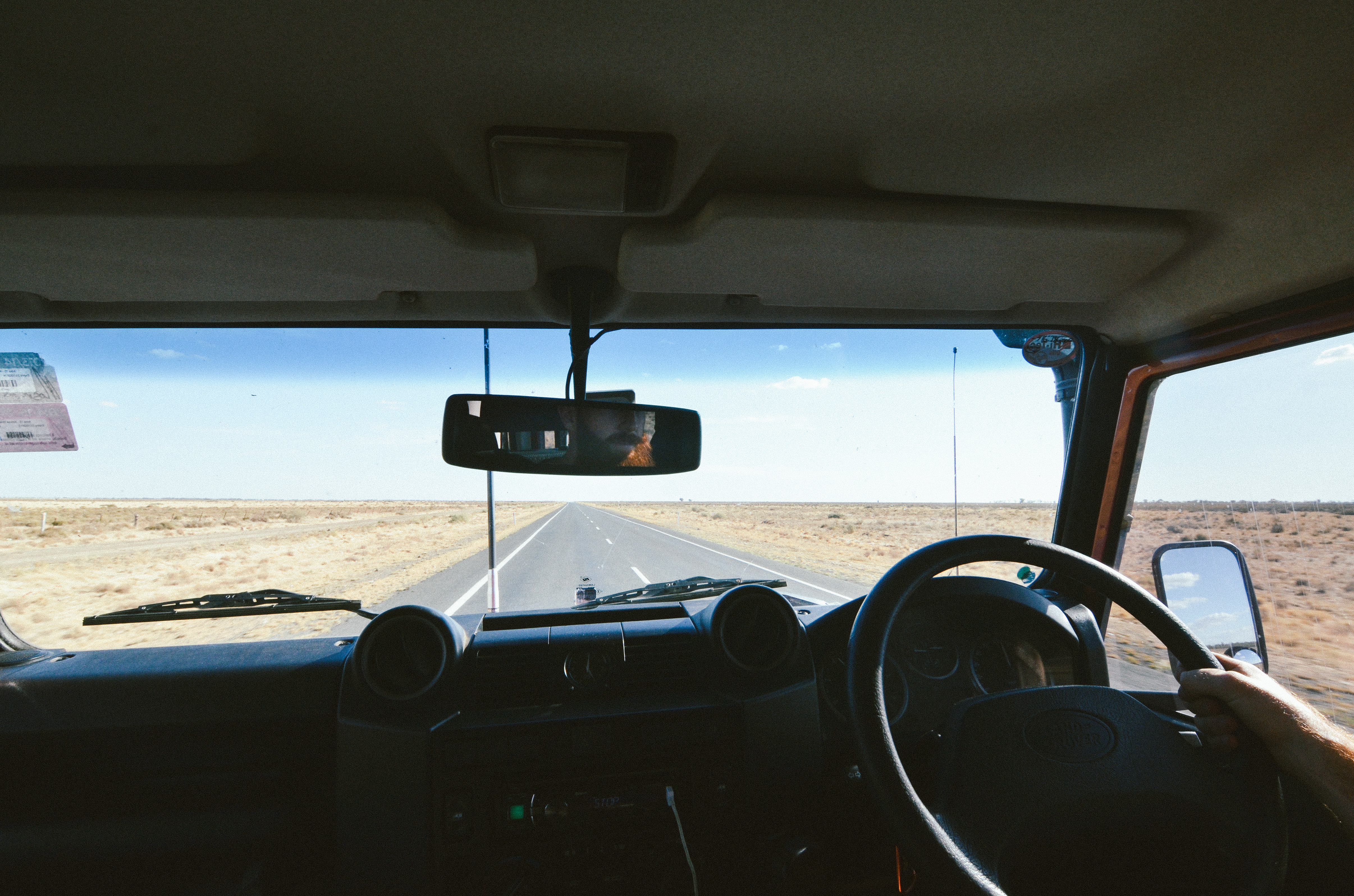 Driving through outback NSW. Photo: James Fyfe/DPIE