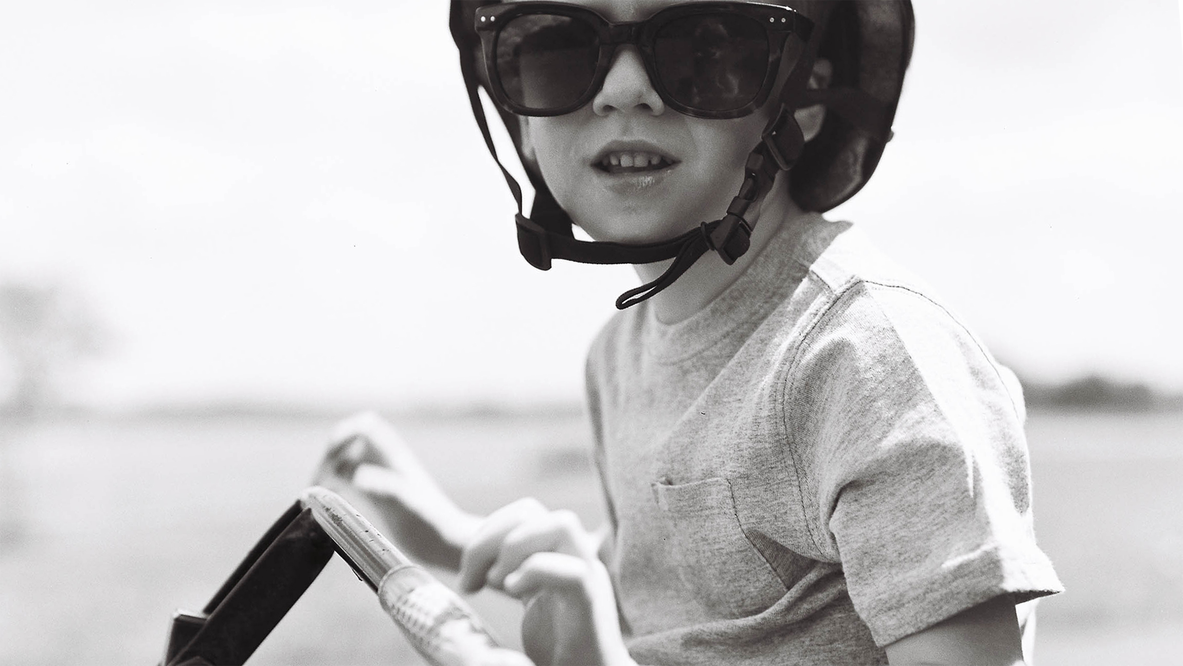 Child riding a bike