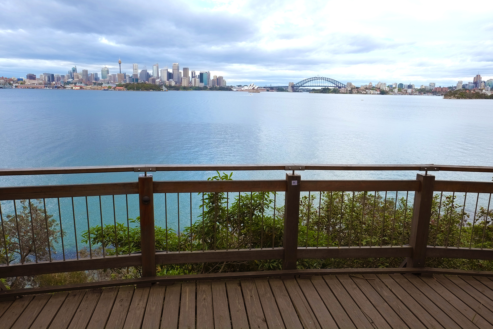 Views of the Sydney CBD from Bradleys Head, Sydney Harbour National Park. Photo: Elinor Sheargold/DPIE