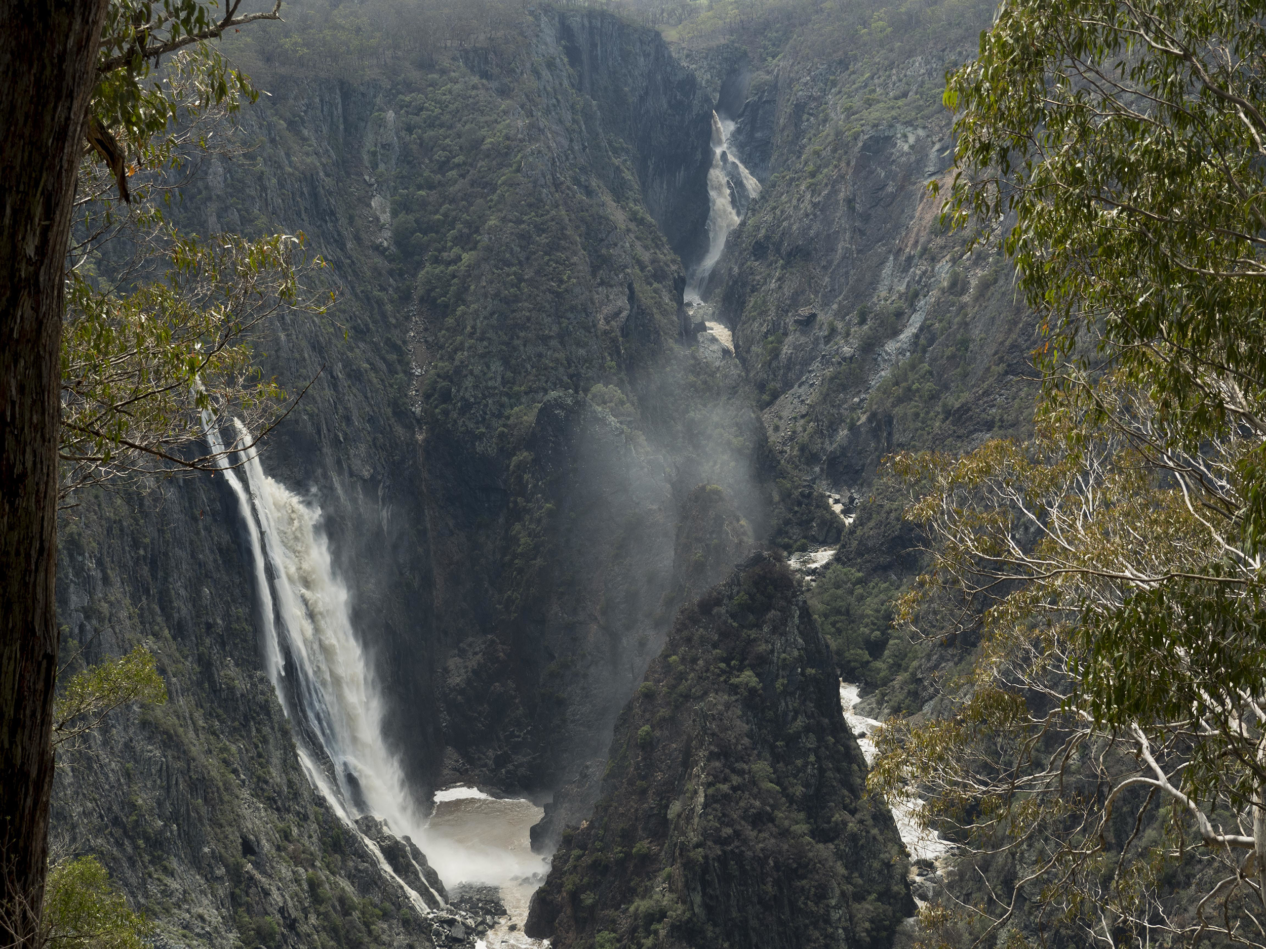Wollomombi and Chandler Falls in Oxley Wild Rivers National Park. Photo: Leah Pippos/DPIE