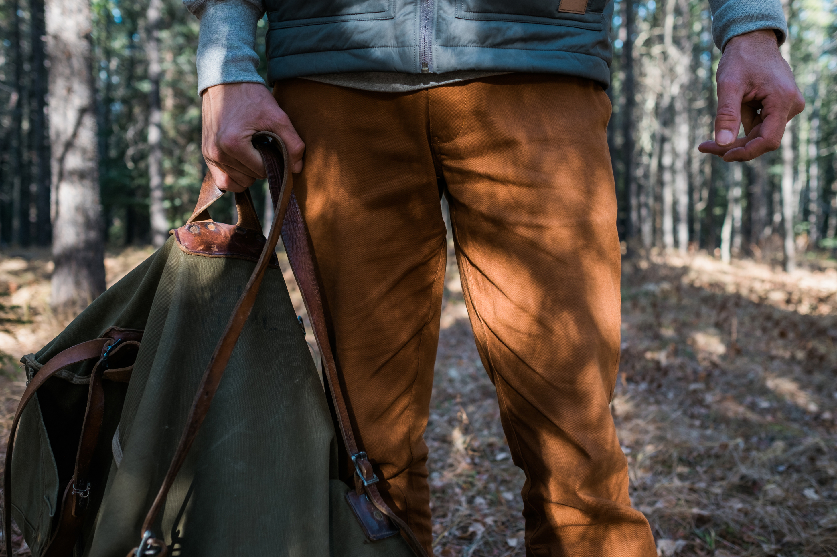 Person standing in a NSW national park