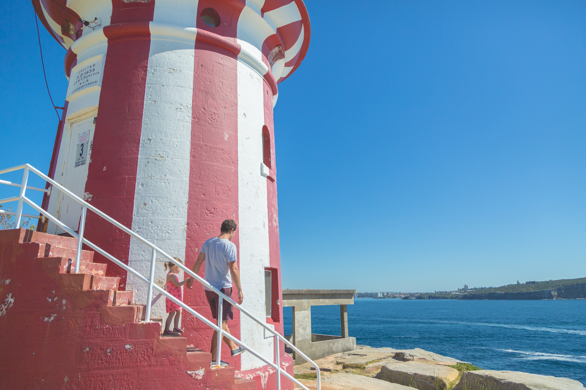Hornby Lighthouse, Sydney Harbour National Park. Photo: © Instagram - @hugh.obrien
