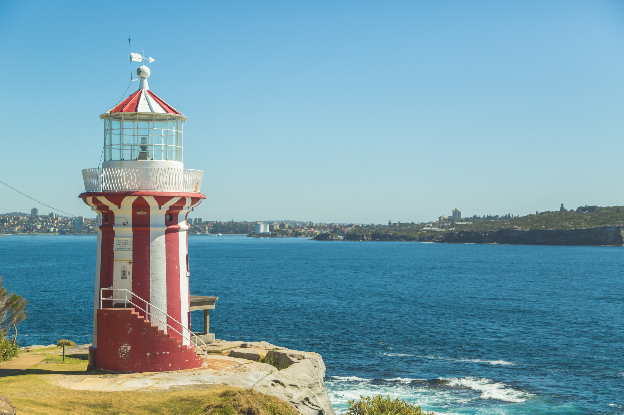 Hornby Lighthouse, Sydney Harbour National Park. Photo: © Instagram - @hugh.obrien