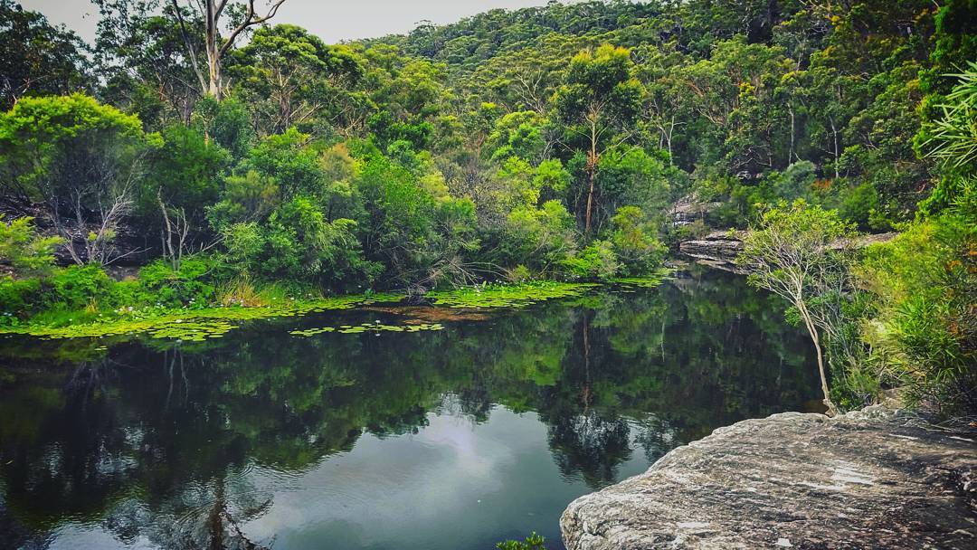 Water views of Heathcote National Park. Photo: Alan Podmore