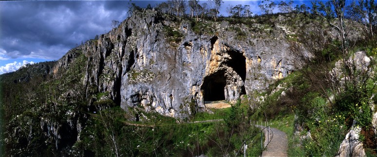 Glory Arch on Castle Cave walk near Yarrangobilly Caves, Kosciuszko National Park. Photo credit: Murray Vanderveer/DPIE