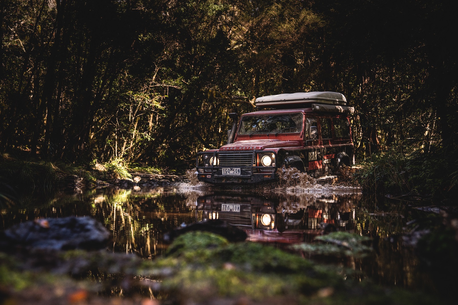 4WD at Devils Hole campground in Barrington Tops National Park. Photo credit: Rob Mulally/DPIE