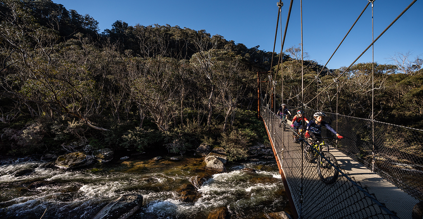 Big adventures for active kids: Thredbo Valley track