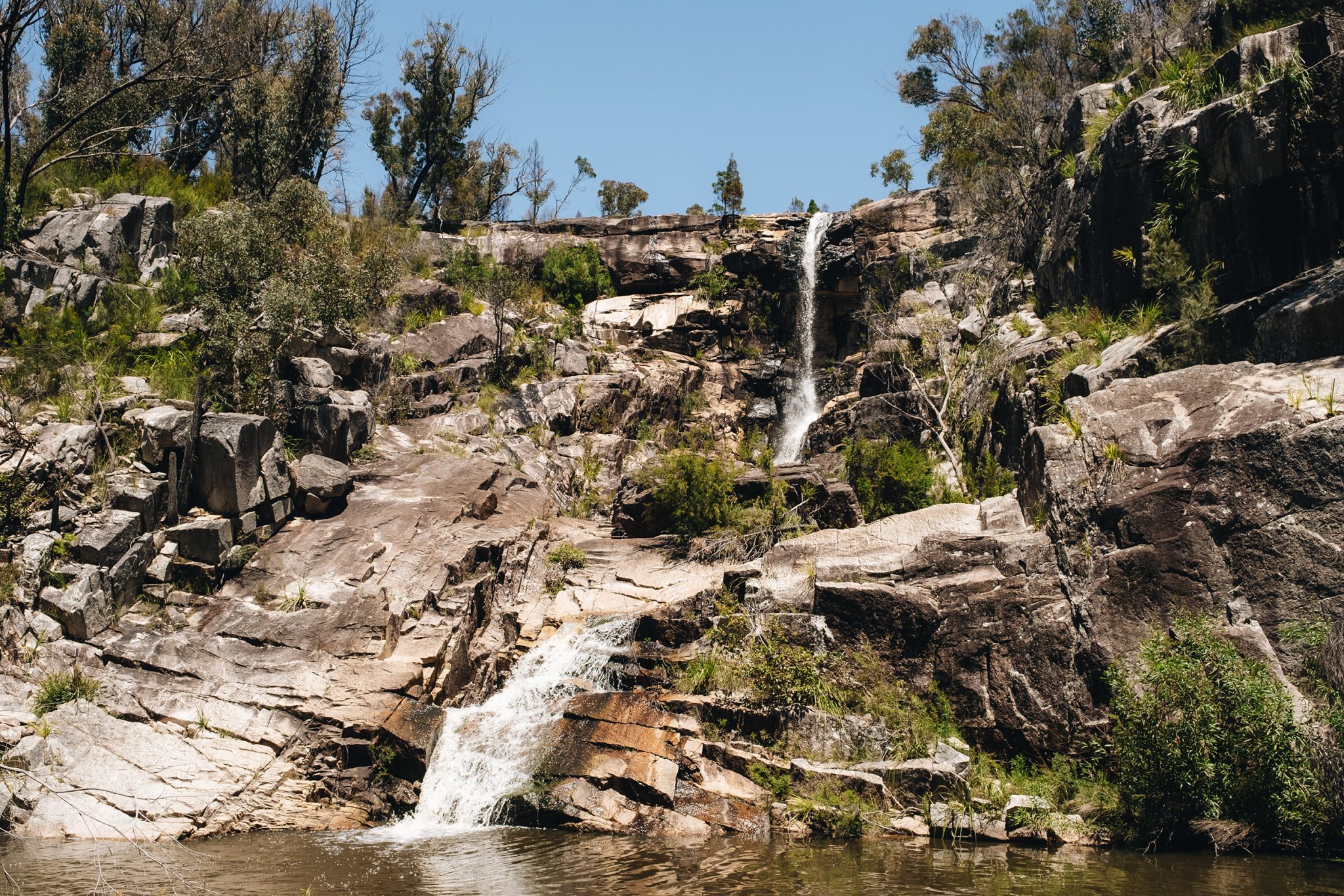 Ugly Corner Falls. Photo credit: Harrison Candlin / DPE
