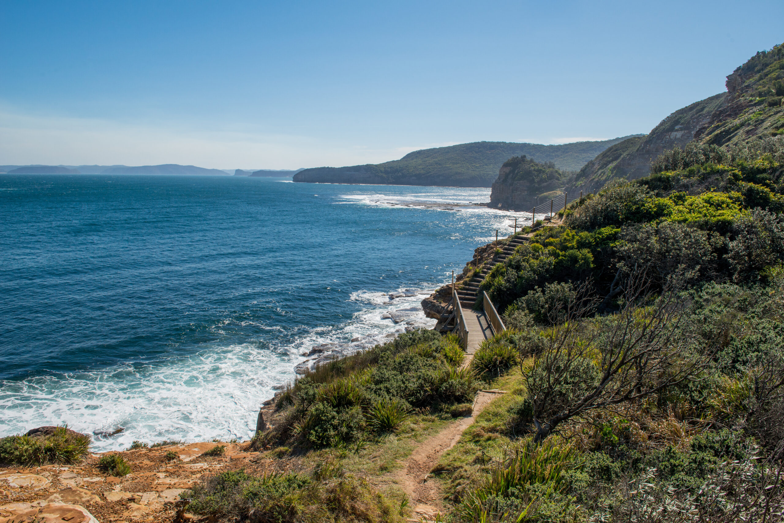 Mount Bouddi walking track, Bouddi National Park. Photo Credit: John Spencer / DPE
