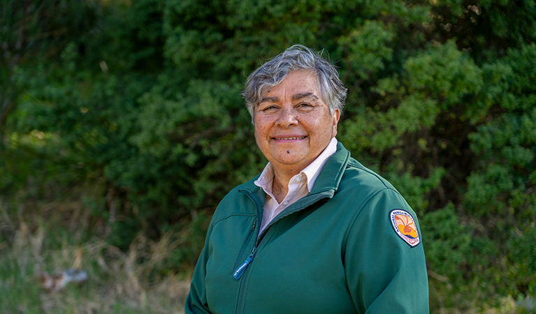 Danielle, manager at NPWS. Credit: John Spencer &copy; DCCEEW