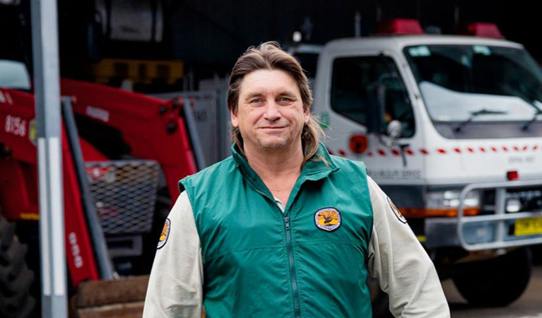 Tony, leam leader at NPWS. Credit: Daniel Tran &copy; Studio Bilby