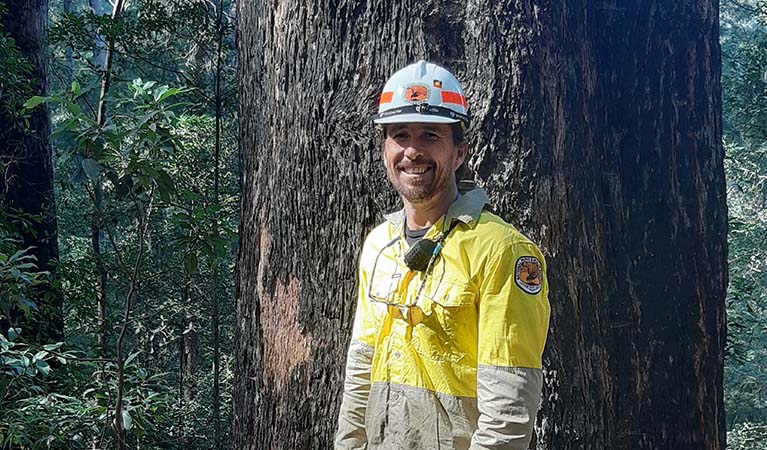 Rhys Pacey, Field Officer, North Coast Area. Photo: DPE