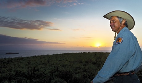 National park ranger. Photo: Rob Cleary