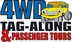 4WD Tag-Along and Passenger Tours logo. Photo &copy; 4WD Tag-Along and Passenger Tours