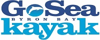 Go Sea Kayak Byron Bay logo. Photo &copy; Go Sea Kayak