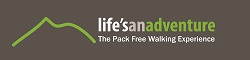 Life's an Adventure logo. Photo &copy; Life's an Adventure