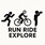 Run Ride Explore logo