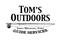 Tom’s Outdoors Guide Services logo. Photo © Tom’s Outdoors