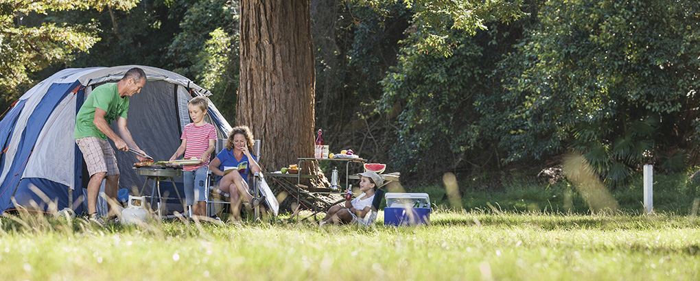 The Basin campground, Ku-ring-gai Chase National Park. Photo credit: David Finnegan &copy; DPIE