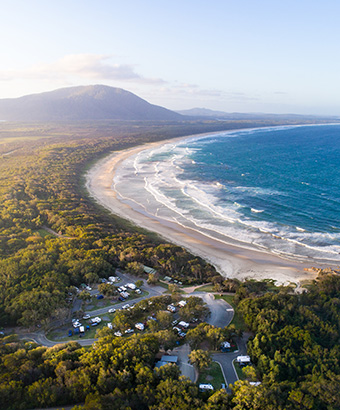 Diamond Head campground, Crowdy Bay National Park. Photo credit: Robert Mulally &copy; DPIE