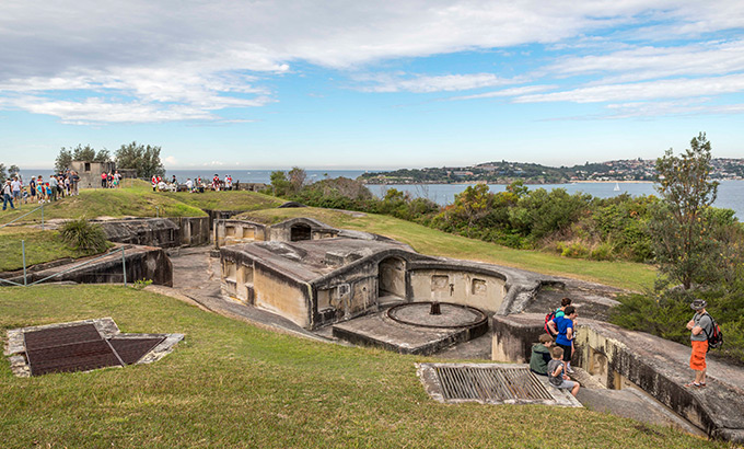 Heritage Festival Middle Head Sydney Harbour National Park. Photo: John Spencer