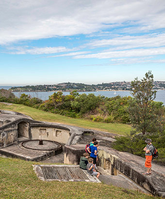 Heritage Festival Middle Head Sydney Harbour National Park. Photo: John Spencer