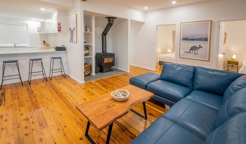 The living area at Judges House. Photo: John Spencer &copy;DPIE