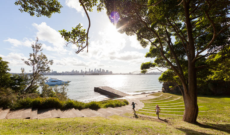 Bradleys Head – Booraghee, Sydney Harbour National Park. Photo credit: David Finnegan &copy; DPIE