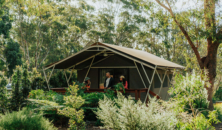 Stay at one of the many holiday parks or accommodation options in the Port Stephens area when you hike Tomeree Coastal Walk. Credit: Remy Brand &copy; Remy Brand