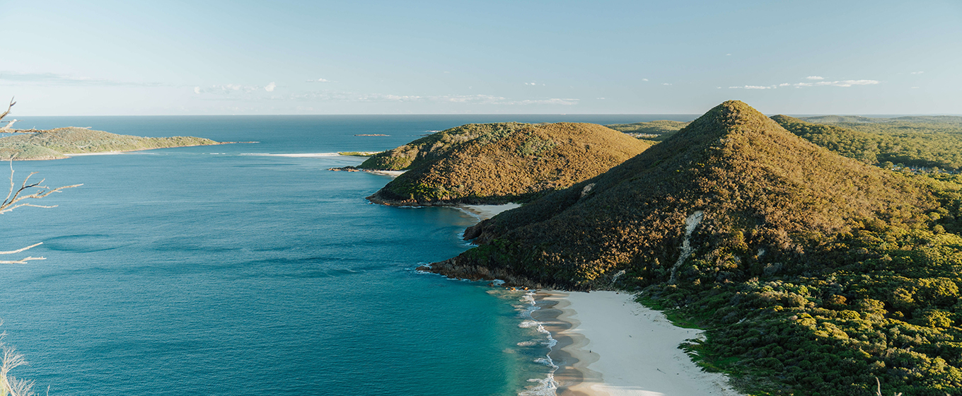 Aerial photo from Tomaree Head Summit lookout. Credit: Daniel Parsons &copy; Daniel Parsons