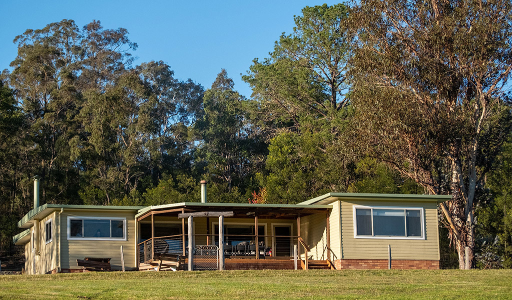 View of the front of Big Yango House. Credit: Allan Chawner <HTML>&copy; DCCEEW