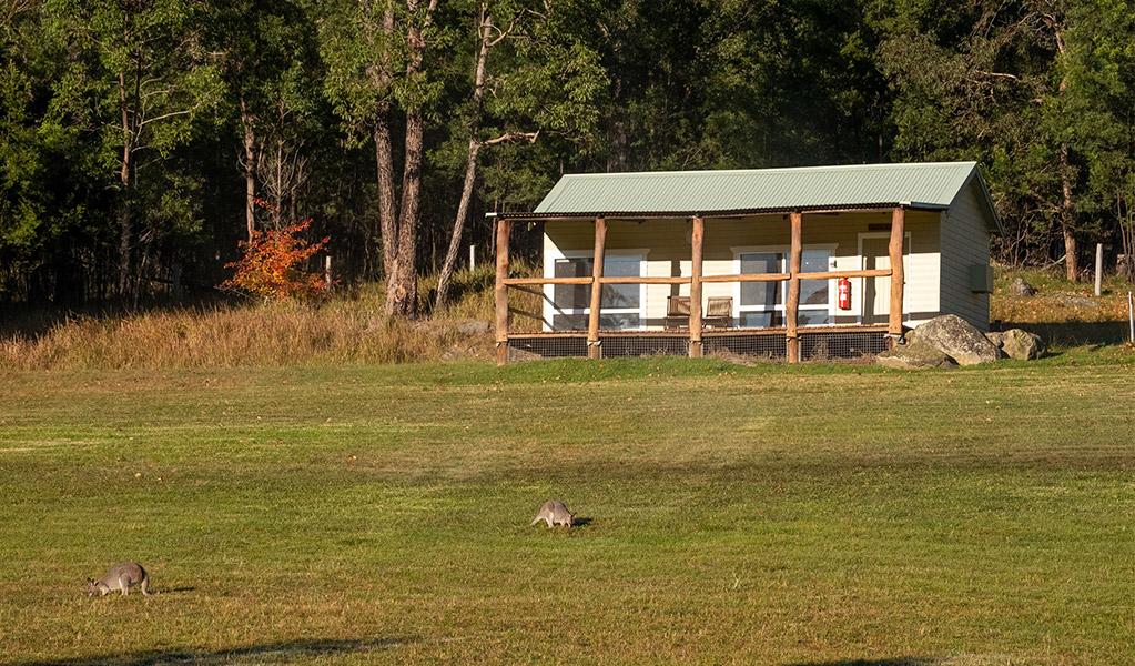 Exterior of Haddens Hall at Big Yango Homestead. Credit: Allan Chawner <HTML>&copy; DCCEEW