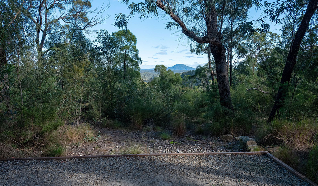 The view from Finchley campground in Yengo National Park. Credit: Allan Chawner &copy; DCCEEW