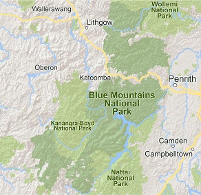 Blue Mountains wilderness sunset tour