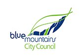 Logo of Blue Mountains City Council.